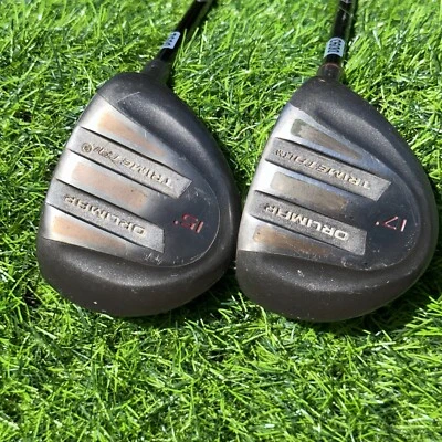 Orlimar Tri-Metal Woods Set 15* and 17* With Ultralite Graphite Firm Shafts - Image 1 of 4