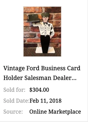 DE COLECCIÓN PACKARD DISTRIBUIDOR DE AUTOMÓVILES VENDEDOR METAL GASOLINA ACEITE TARJETERO CARTEL Foto 1 de 4