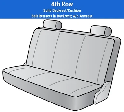 Capas de assento de tweed Duramax para Ford E-250 2009-2014 - Imagem 1 de 4