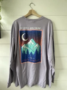 Simply Southern Be Still And Know Long Sleeve T-Shirt Lilac Purple Womens XXL - Picture 1 of 10
