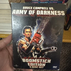 Army of Darkness 1992 DVD 2 Disc Boomstick Edition Bruce Campbell Evil Dead - Picture 1 of 4