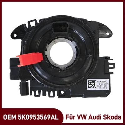 OEM 5K0953569AL For VW Audi Skoda Control Unit Steering Column Electronics Coil Spring - Image 1 of 4