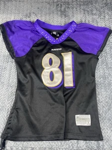 Baltimore Ravens Anquan Boldin Jersey #81 - Women’s Medium Reebok - Picture 1 of 11