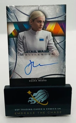 2024 Topps Masterwork Star Wars Denise Gough Dedra Meero Auto On Card Autograph - Image 1 of 2