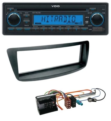 VDO AUX MP3 1DIN CD USB Autoradio für Citroen C1 Peugeot 107 Toyota Aygo 05-14 - Bild 1 von 4