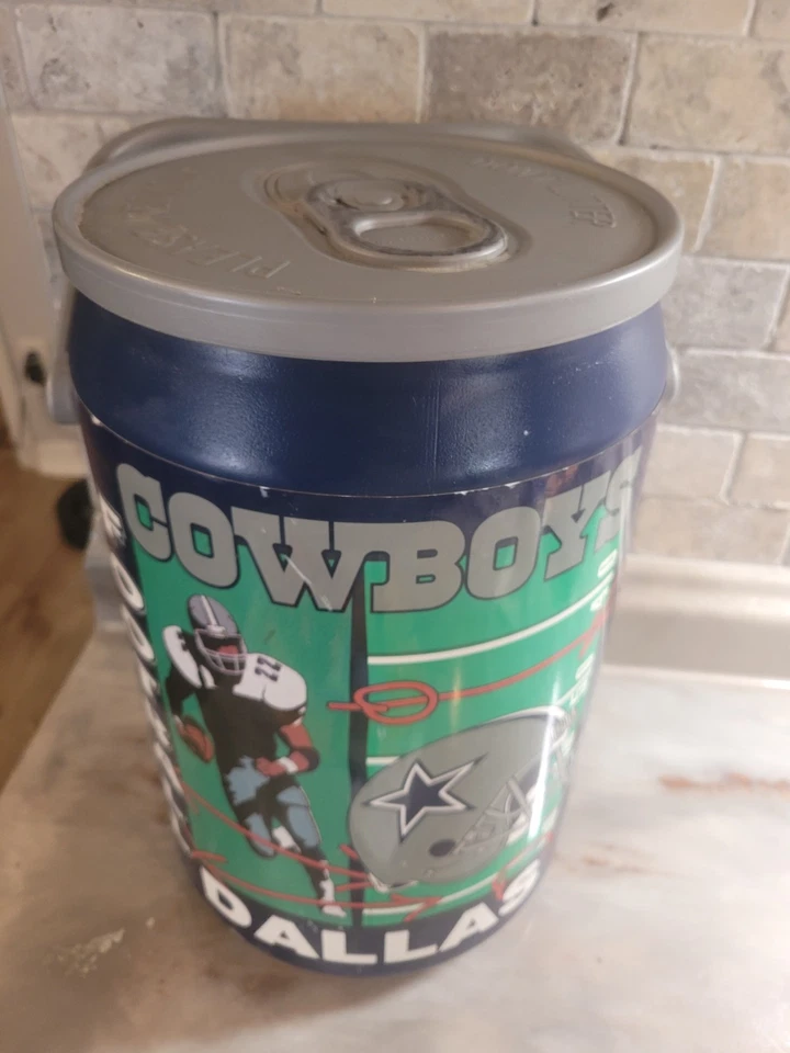 dallas cowboys cooler 1990s 13 1/2 tall - Image 1 of 4