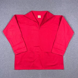 Vintage Shipmates from Cornwall Hemd Herren Medium rot Baumwolle Fischer Segeln Hausarbeit - Bild 1 von 11