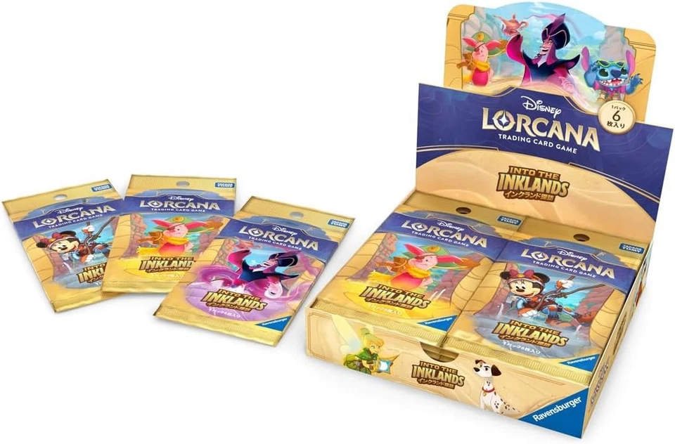 Takara Tomy Disney LORCANA Card Booster box TCG : Into The Japanese Inklands New - Image 1 of 1