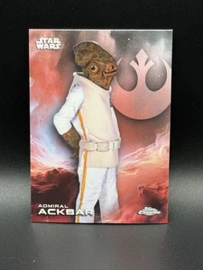 Admiral Ackbar 2025 Topps Cromo Star Wars #1 El Retorno del Jedi - Imagen 1 de 2