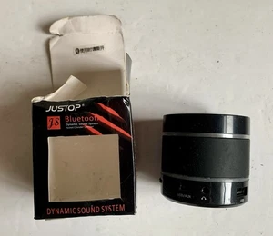 JUSTOP Bluetooth Wireless Speaker Portable LED Light Extra Bass Loud MicroSD UK - Picture 1 of 7