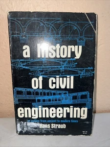 Eine Geschichte des Bauingenieurwesens von Hans Straub 1964 - erste Taschenbuchausgabe sehr guter Zustand + - Bild 1 von 14