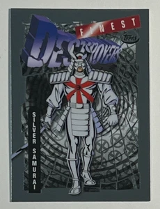 2025 Topps Finest Marvel X-Men 97 #73 Silver Samurai Theme D13 Destroyers - Picture 1 of 2