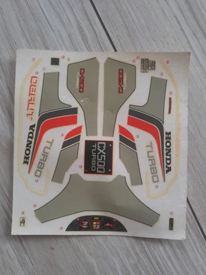 Tamiya décalcomanies 1/12 HONDA CX500TURBO .Article14016 du Japon Foto 1 de 2