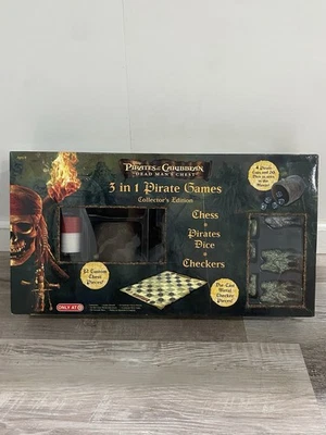 Disney Pirates The Caribbean 3in1 Games Collector's Edition Dead Man's Chest - Image 1 of 4