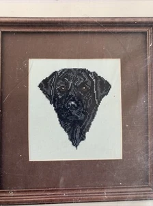 Labrador Retriever Dog Vintage Cross Stitch Kit Pegasus NIP 75hx69w - Picture 1 of 7