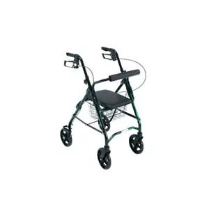 ROLLATOR ROLLY SLIM DEAMBULATORE PASSAGGI STRETTI cm 50 WIMED 4 RUOTE c/CESTINO - Foto 1 di 1