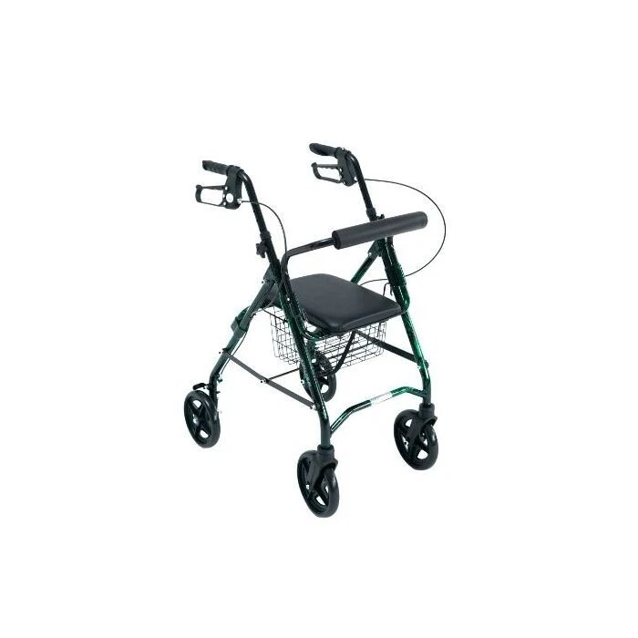 ROLLATOR ROLLY SLIM PER PASSAGGI STRETTI, cm 50 - WIMED - 4 RUOTE, CON CESTINO - Immagine 1 di 1