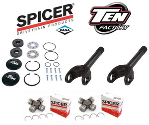 Conversión de eje exterior Dana 60 delantero 35 spline con bridas de transmisión solo para Ford - Imagen 1 de 1