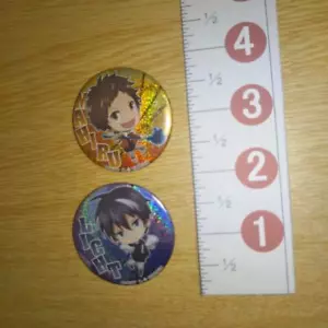 A52392 Servamp Tanaka Strike Can Abzeichen Licht + Mahiru - Bild 1 von 4