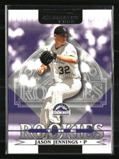 Jason Jennings 2002 Donruss The Rookies #90 Baseball Card