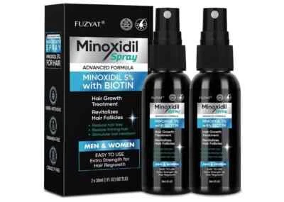 5% Minoxidil Hair Growth Spray for Men & Women - 2PCS Hair Regrowth Solution - Image 1 of 4