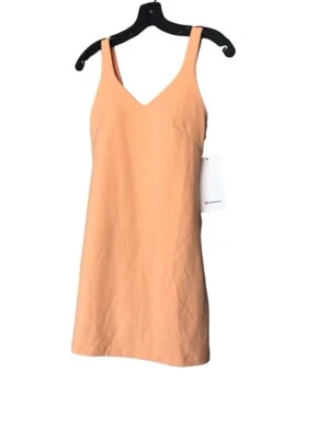 Vestido para mujer Lululemon Align talla 4 Peach Bellini nuevo con etiqueta $148 Foto 1 de 3