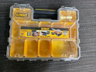 DEWALT DWST14825 10-Compartment Tool Box - Black/Yellow - Image 1 of 2