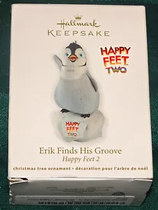 Hallmark Happy Feet Two Erik Finds His Groove Christmas 2012 Ornament - NEW - Picture 1 of 5