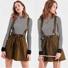 Urban Outfitters BDG Women’s Lizzy Suspender Skirt Paperbag Waist Small