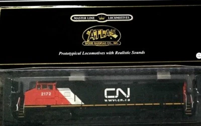 ATLAS HO 1/87 CN CANADIAN NATIONAL DASH 8-40CW RD # 2172 DCC & SOUND FS 10002310 - Image 1 of 4