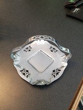 vintage Continental Silver Co. metal candy dish / olive tray