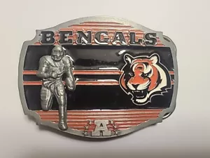 CINCINNATTI BENGALS PLAYER BELT BUCKLE NFL BUCKLES NEW - Picture 1 of 2
