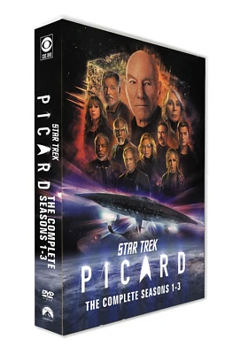 Star Trek Picard: The Complete Series Season 1-3 ( DVD 9-Disc Box Set ) Region 1