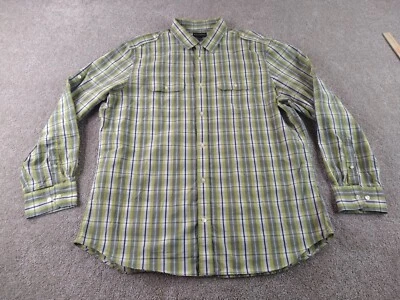 Banana Republic Shirt Adult XXL Green Long Sleeve Button Up Men - Image 1 of 4