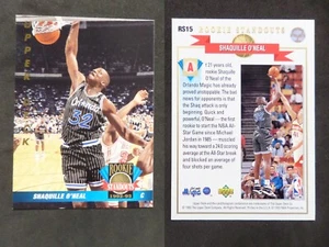 1992-93 Upper Deck Rookie Standouts Shaquille O'neal RC #RS15 Magic HOF NM - Picture 1 of 1