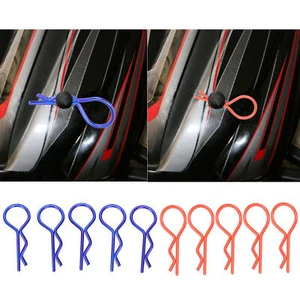 10 Stck. 13 mm RC Auto Shell Clip RShape Metall Karosserie Clips Pins für 1/5 1/6 1/8 1/10 - Bild 1 von 18