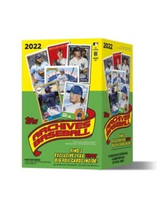 Topps Archives Baseball 2022 Confezione da 7 Blaster Box - Foto 1 di 6