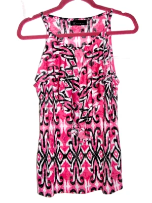 INC Women's Lightweight Sleeveless Top Keyhole Opening Spaghetti Straps Medium - Image 1 of 4