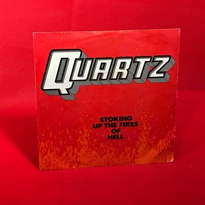 QUARTZ Stoking Up The Fires Of Hell1980 UK 7" vinyl single MCA original 45 - Image 1 of 4