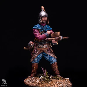 Ballestero chino, siglo XIII. Soldado de juguete pintado 54 mm | Nivel de arte - Imagen 1 de 6