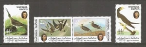 Isole Marshall SC # 63-64, C1-C2 Bicentenario John James Audubon. Nuovo di zecca - Foto 1 di 1