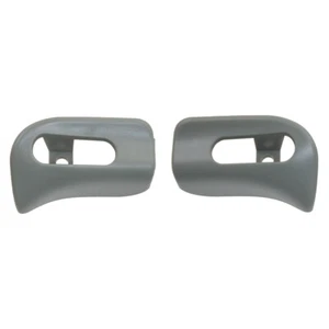 Sun Visor Pivot Trim Cap Set Gray For Mercedes R129 SL320 SL500 SL600 1994-2002 - Picture 1 of 7