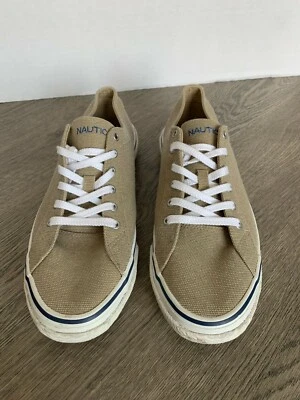 Zapatos con cordones Nautica Headway textil tostado, para hombre 10,5 Foto 1 de 4