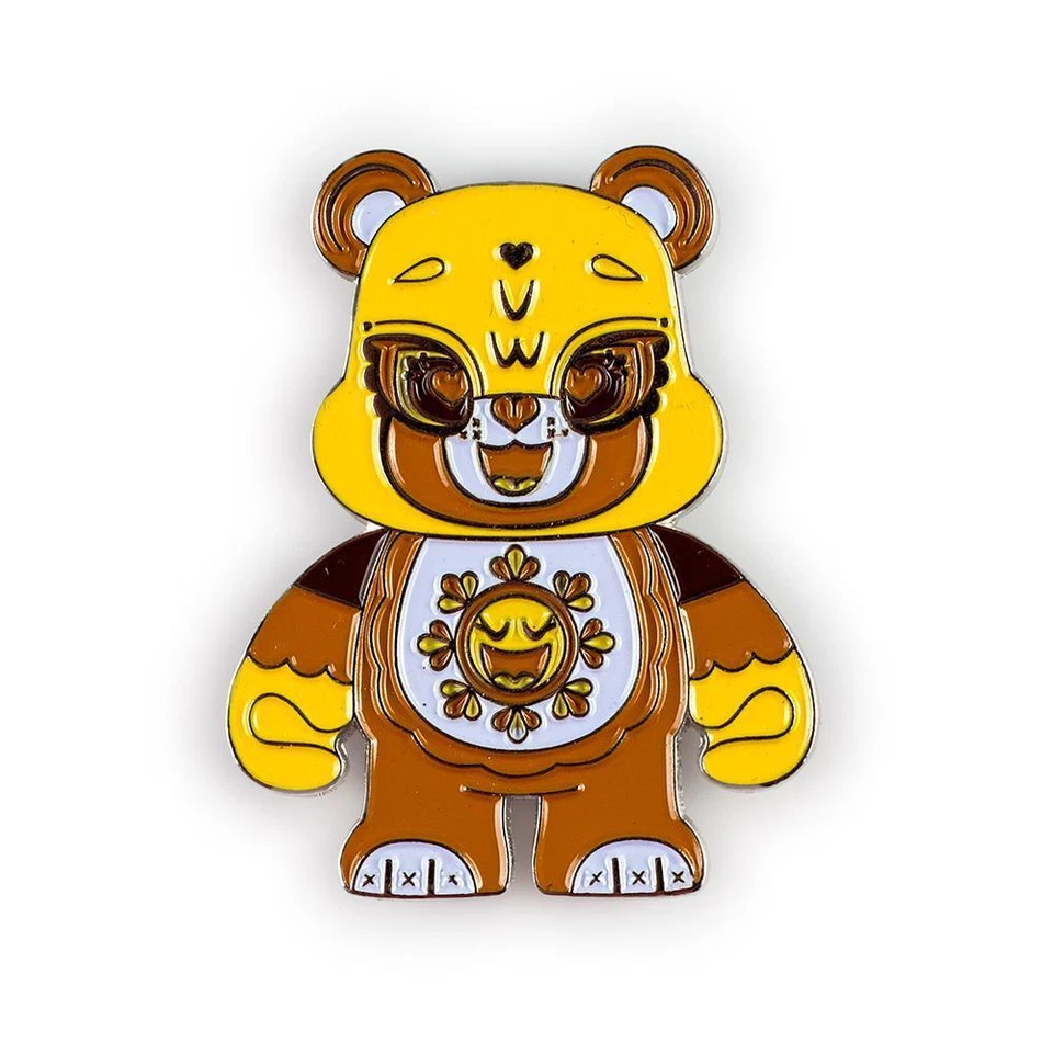 kidrobot Care Bears Enamel Pins Series - Funshine Bear - New - Image 1 of 3