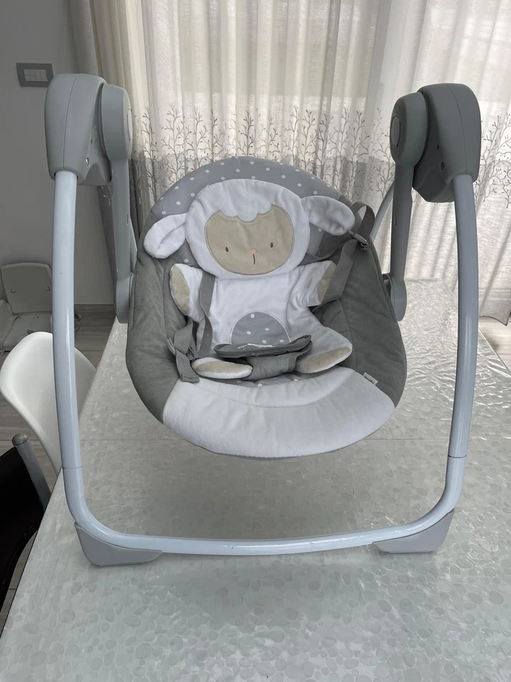 Altalena Dondolo A Batteria Per Bambini Automatica - Immagine 1 di 1