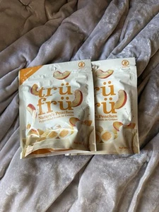2 paquetes Tru Fru Hyper Dry melocotones reales frescos en crema chocolate 4,2 OZ cada uno - Imagen 1 de 5