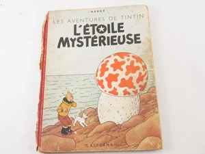 BD Album Tintin Der Mysteriöse Stern Hergé Casterman Ausgabe B5 Von 1951 - Picture 1 of 9