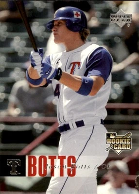 2006 Upper Deck #467 Jason Botts Texas Rangers - Image 1 of 2
