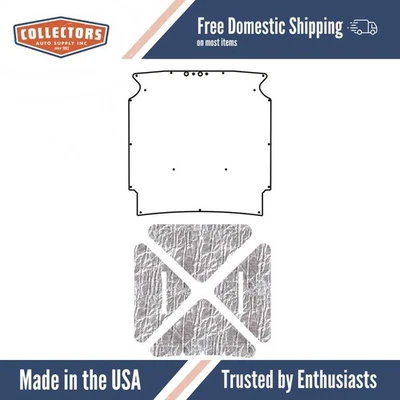 Комплект изоляции пола 1964-65 Mercury Comet Coupe | QRS-COMET 6465-CFK - Изображение 1 из 4