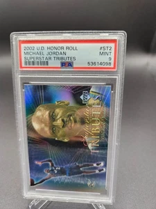 2002-03 Upper Deck Honor Roll Superstar Tributes Michael Jordan #ST2 PSA 9 MINT - Picture 1 of 2